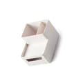Desktop Storage Rack Large A4 File Organizer DIY Assembly Sturdy ABS Resin Desk Drawer Pen Holder Grey White