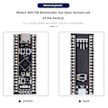 Miniatyrbilde 5 av 5: STM32F401 Utviklingstavle, STM32F401CEU6 STM32F4 Læringskort, Støtte for MicroPython/ Programmering