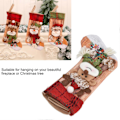 Miniatyrbild 4 av 4: Julstrumpa 3D-tryckt Julstrumpa Presentpåse Ornament för Julgran Spis Hängande Rensa