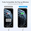 Miniatyrbillede 2 af 5: 1m iPhone opladerkabel, Apple Lightning til USB kabel, 2 meter
