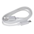 Erstatnings-USB-kabel for Kindle, Kindle Touch, Kindle Fire, Kindle Keyboard, Kindle DX Hvit