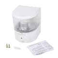 600ML vit ABS automatisk sensor tvåldispenser vägg automatisk dispenser
