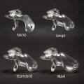 Miniatyrbilde 2 av 5: Ny Resin Ht-v3 Herre Chastity Cage Mannlig Chastity Belt Enhet Chastity Lås