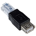 Pikkukuva 1 / 4: Uusi USB A -naaras Ethernet RJ45 -uros liitäntäsovitin