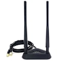 Pikkukuva 1 / 3: 2,4 GHz/5 GHz Kaksoistaajuusjatkojohtoantenni Wifi-reititin Langaton verkkokortti 8 dB Sma-antenni Ma-L