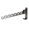Retractable Wall Mounted Clothes Hook, Non-Slip Aluminum Alloy Clothes Hanger, Space-Saving Hanger for Entryway and Laundry Room