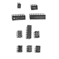 Pikkukuva 5 / 5: 85 kpl 10 IC NE555 LM324 Integroidut Piirisarjat