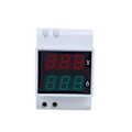 Miniatyrbillede 2 af 5: Digital Din-Skinne LED Spændings- og Strømmåler Voltmeter AC80-300V 0.2-99.9A Dobbelt Display