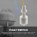 Miniatyrbillede 5 af 5: uxcell 5 stk. ZP4510 Flydende Vandniveau Sensor Lodrette Flydeskiftere