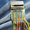 Miniatyrbilde 3 av 5: Mini Vevemaskin Speedweve Type, Darning Loom Raskt Mini Reparasjon Praktisk Darning Loom DIY W
