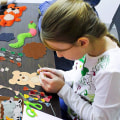 Miniatyrbillede 4 af 5: Sy-sæt til børn, Sød Dinosaur Filt DIY Børnefilt Håndværkssæt, Lær at sy Håndværksprodukter, Børnebegynder-uddannelseslegetøj, Sy-håndværkssæt (di