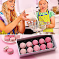 Miniatyrbild 3 av 4: Bakplåt för Macarons i Silikon - 23-delars Set, Bakplåt i Silikon/ant