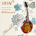 Miniatyrbilde 2 av 5: IRIN M101 Komplett Sett Mandolin Strenger Bronseviklet Rustfritt Stål Sølv & Gullfarget (.010-.034)