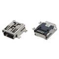 Miniatyrbillede 1 af 5: Udskiftnings Mini USB Type B Hun 5 Pins PCB Board Montering Jack Oplader Stik 10 Stk