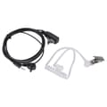 Headset med 2,5 mm PTT-knap til MT200 Walkie Talkie