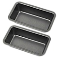 Miniatyrbilde 1 av 5: 2 stk. Brødformer for baking, Non-stick karbonstål brødform, Brett for toast, Form for kake, brød, bakverk, toast, rede