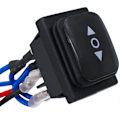 Miniatyrbillede 1 af 5: Momentær Polaritetsomvendt Switch Vandtæt Kontrol Motor Aktuator 6 Pins 3 Position Rocker Toggle Switch