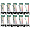 Miniatyrbild 1 av 5: 10 st 18V 21V Li-Ion Batteri PCB Laddningsskydd Kretskort för