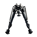 Miniatyrbillede 1 af 5: Airsoft Riffel Bipod 6~9 Tommer Teleskopisk Tripod Stativ Passer 20mm Picatinny Skinne
