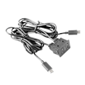 Pikkukuva 1 / 5: Auton Android-navigointilaitteen kaksois-TYPEC-sisääntulo USB-liitäntäpaneelin jatkojohto-adapteri Pa