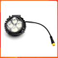 Miniatyrbilde 5 av 5: For Kukirin G2 MAX G2 PRO Frontlykt Elektrisk Sparkesykkel Styrelampe Front LED Lys Erstatningsdeler