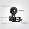 Miniatyrbillede 5 af 5: Universal Telefon Adapter Mount Holder Til Monokulær Spotting Scope Teleskop