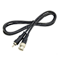 Miniatyrbilde 5 av 5: 1 stk 1,5 m BNC til AV-kabel bnc til hannkontakt videoopptaker tv-linje q9 overvåking