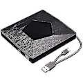 Pikkukuva 1 / 5: Blu Ray Ulkoinen 3D-asema, Ultra Slim USB 3.0 ja Type-C Blu Ray Optinen CD DVD-asema Mac Os, Windows Xp/7/8/10, Kannettava PC (musta)