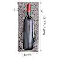 Miniatyrbillede 4 af 5: 1 til 10 Burlap Vinposer Blind Vinsmagning, Vinposer Bryllup Bordnumre, Vinsmagning Tasker, Fest