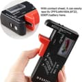Miniatyrbillede 2 af 4: Universal batteritester, batterispændingscontroller til AA AAA CD 9V nøgle-type batterier 1.5V