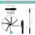Miniatyrbild 2 av 5: Selfie Stick Stativ, 3 i 1 Mini Selfie Stick med Fjärrutlösning Mobiltelefon Tand Utökbar Selfie Stick och Bärbar Monopod Mobiltelefonhållare för