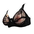 Miniatyrbillede 1 af 3: Falske Bryst BH Lomme BH Silikon Brystformer Crossdressers Cosplay Prop 95D (Sort)