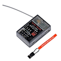 Pikkukuva 1 / 5: 2.4GHz SR3100 DSM2 3-kanavainen pinta DSM2 -vastaanotin RC-autolle ja RC-veneelle
