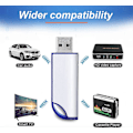 Miniatyrbillede 4 af 5: FAT32 USB-stik, MYPIN 32G USB 2.0 Flash Drives Memory Stick Thumb Drive til Game Capture Card/Kassetteafspiller/Computer/Laptop Ekstern Datalagring o