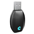 Miniatyrbilde 1 av 5: Kablet til Trådløs Carplay & Android Auto AI Boks 2 i 1 Mini Adapter Plug and Play Dongle Rask Tilkobling for 99% av Biler