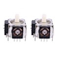 Miniatyrbilde 4 av 5: 2 stk 3D Analog Vibrasjons Joystick Tommelknapp Kontrollermodul Tommelknapp Rocker for PS2 Spill Re
