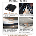 Pikkukuva 5 / 5: 2 kpl Auton Tervetuloa Valot Mitsubishi Colt/Lancer/ASX/Eclipse, Auton Loistevalot LED Projektio Auto-Osat