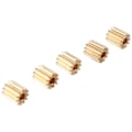 Miniatyrbilde 1 av 5: 5 stk Messing 11T Pinjongir Motor Gir for TRX4M 1/18 RC Crawler Bil Oppgraderingsdeler