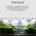 Miniatyrbild 5 av 5: Dimma Mist Sprinkler Regnskog Tank 360 Justerbart Akvarium Vattenlevande Husdjurs Kylsystem