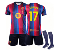 2627 Barcelona Hjemme børnefodboldtrøje nr. 17 Gordon 18