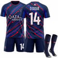2026-2027 Paris Saint Germain Träning Barn Vuxen Tröja Nr 14 Doue 16