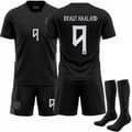26 NO Bortafotboll Hemmabarn Tröja+shorts Nr.9 Haaland 24
