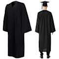 Miniatyrbild 3 av 10: Mordely 2023 examensklänning set mössa mössa 51