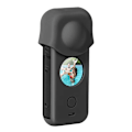 Miniatyrbild 8 av 11: Mordely Case Soft Cover Shell för Insta360 One X2 SVART black