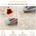 Miniatyrbild 3 av 5: Mordely Round Heavy Duty Waterproof Tablecloth For Kitchen And Dining Washable Tablecloth