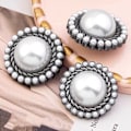 Miniatyrbild 5 av 10: Mordely 10st Pearl Clothing Knappar Skjorta Knappar SVART 23MM10ST 10ST black 23MM10pcs-10pcs