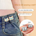 Miniatyrbild 4 av 9: Mordely 2 STK Byxmidjestramknappar ORANGE orange