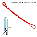 Miniatyrbild 5 av 5: Mordely 5 Pieces Of Baby Toy Fixed Carrying Strap, Seat Cart Toy Lanyard Tether, Pacifier Chain, With 2 Velcro Cart Hooks