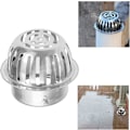 Miniatyrbild 1 av 5: Aluminum Gutter Screens Gutter Guard Rust Proof Gutter Screens Waterproof Help Keep Drain Clear - For Gutters Downspout