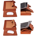 Miniatyrbild 4 av 10: Mordely Laptopväska Case För Macbook HP Dell Lenovo Huawei BRUN Brown 13-13.3 inch